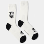 スケッチ羊 ソックス (右)