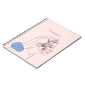 スケッチ美しいポスターらせん写真ノート ノートブック (左側)