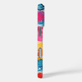 スケッチ記号とドリップのあるハート Case-Mate iPhoneケース (裏面 / 右)