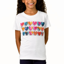 スケッチ記号とドリップのあるハート