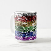 スケッチ開花マグ コーヒーマグカップ (正面左)