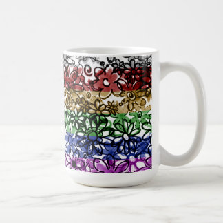 スケッチ開花マグ コーヒーマグカップ