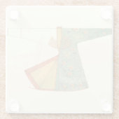 スケッチ ガラスコースター (裏面)