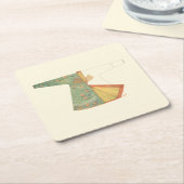 スケッチ スクエアペーパーコースター (アングル)