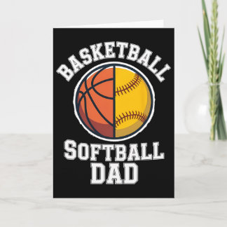 スケッチ ソフトボール ダッド ファーザーズデー カード