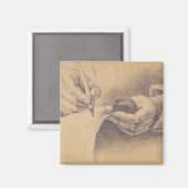 スケッチ・ハンズ， 1798 マグネット (正面/裏面)