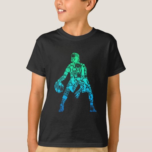 スケッチ ボーイズ キッズ メンズ Tシャツ (正面)