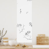 スケッチ、花崗岩の台座記号 ポスター (キッチン)