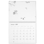 スケッチ、花崗岩 カレンダー (1月 2027)