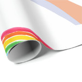 スケッチAレインボー ラッピングペーパー (ロールコーナー)