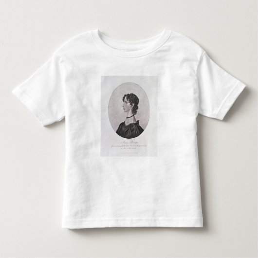 スケッチIからのアンBronte (1820-49年)のポートレート トドラーTシャツ (正面)