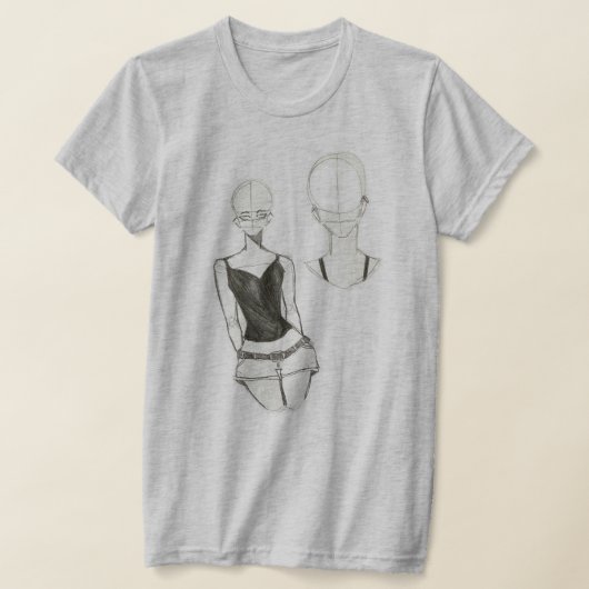 スケッチTシャツ Tシャツ (レイダウン)