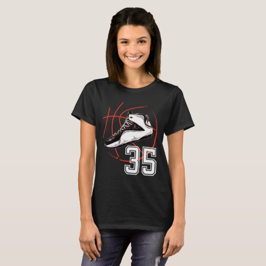 スケットルシューズ35th誕生日パーティギフト35 Sports Lo Tシャツ (正面フル)