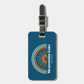 スケネアテルレイクニューヨークレインボー ラゲッジタグ (正面縦)