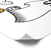 スケネ家紋 ポスター (角)