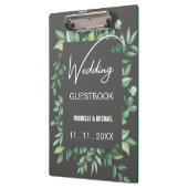 スケマート |エレガントフローラ結婚のゲスト クリップボード (左)