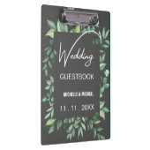 スケマート |エレガントフローラ結婚のゲスト クリップボード (右)