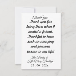 スケマート |スクリプトカードに感謝 サンキューカード