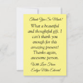 スケマート |パーフェクトラブルサンキューカード サンキューカード (正面)