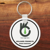 スケマート |ビジネスカスタムID企業の キーホルダー (正面)