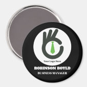 スケマート |企業の Business Office Identity マグネット (正面/裏面)