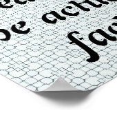 スケマート 実際のファクトポスターを作成する|信念 ポスター (角)