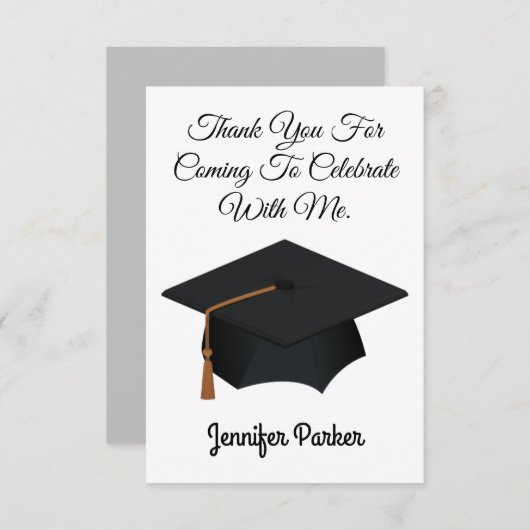 スケマート |特殊卒業サンキューカード サンキューカード (正面/裏面)