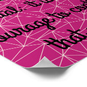 スケマート |独自のカスタム引用文ポスターの作成 ポスター (角)