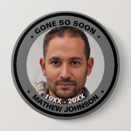 スケマート | Go So Soon葬儀写真 缶バッジ