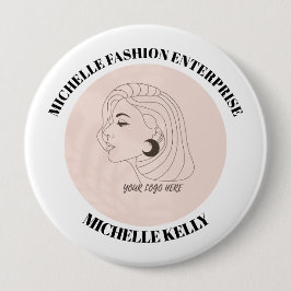スケマート | Michelleファッションビジネスアイデンティティ 缶バッジ