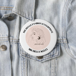 スケマート | Michelleファッションビジネスアイデンティティ 缶バッジ