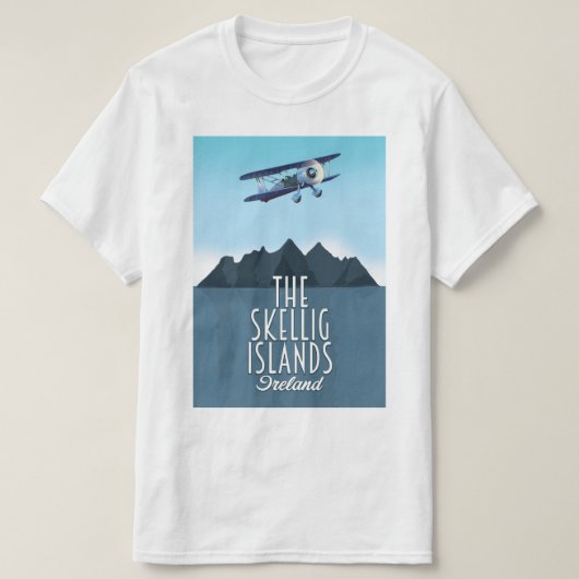 スケリッグ諸島 Tシャツ (デザイン正面)