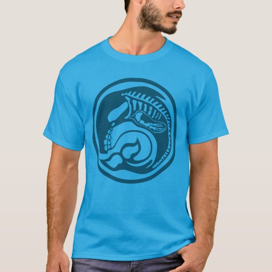 スケルオルカ Tシャツ (正面)