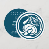 スケルオーカ 招待状 (正面/裏面)