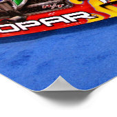 スケルジおもしろい車 ポスター (角)