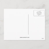 スケルトンおもしろいと愛ハートバレンタイン シーズンポストカード (裏面)