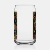 スケルトンおもしろいタロットカード ガラス缶 (左)