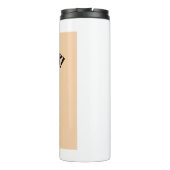 スケルトンおもしろいハロウィーンコーヒー熱タンブラー タンブラー (裏面)