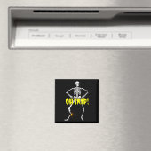 スケルトンおもしろいハロウィーン マグネット (インサイチュ (食洗機))