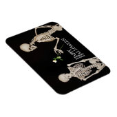 スケルトンおもしろいロマンチックハッピーハローウィン マグネット (右側)