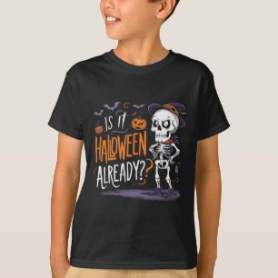 スケルトンおもしろい幽霊はハロウィンアルリード Tシャツ