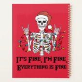 スケルトンおもしろい-素晴らしアイム素晴らし プランナー手帳 (裏面)