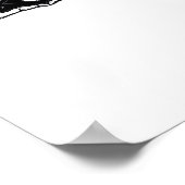 スケルトンがハートの手を取る ポスター (角)