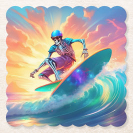 スケルトンつる10コースター ペーパーコースター