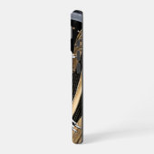 スケルトンとハープ I iPhone 16ケース (左側面)