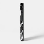 スケルトンとハープ III iPhoneケース (左側面)