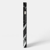 スケルトンとハープ III iPhoneケース (左側面)