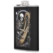 スケルトンとハープI フラスク (左)