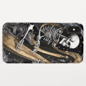 スケルトンとハープI Case-Mate iPhoneケース (裏面(横))
