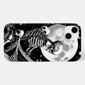 スケルトンとハープIII Case-Mate iPhoneケース (裏面 (横))